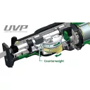 HIKOKI CR13VEY profi orrfűrész - 1100W (szénkefementes)(koffer)