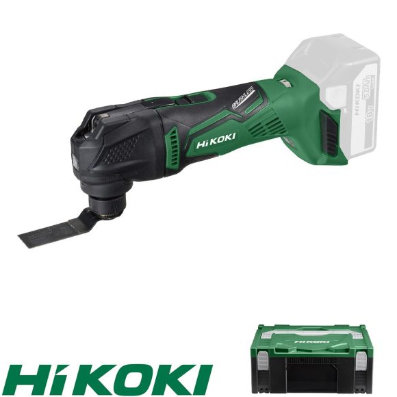 HIKOKI CV18DBL-BASIC akkus multiszerszám 18V (Hitbox koffer)