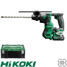   HIKOKI DH12DD-4AH SDS-Plus akkus fúrókalapács 12V Peak - 1,2J (Hitbox koffer)
