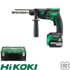   HIKOKI DH18DPB-5AH SDS-Plus akkus fúrókalapács 18V - 1,3J (Hitbox koffer)