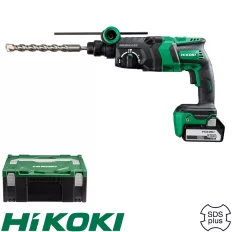   HIKOKI DH18DPC-5AH SDS-Plus akkus fúró-vésőkalapács 18V - 3,2J (Hitbox koffer)