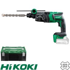   HIKOKI DH18DPC-BASIC SDS-Plus akkus fúró-vésőkalapács 18V - 3,2J (Hitbox koffer)