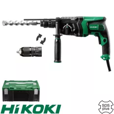   HIKOKI DH26PMC SDS-Plus fúró-vésőkalapács - 830 W (2,9 J) (cserélhető tokmány) (HSC KOFFER)
