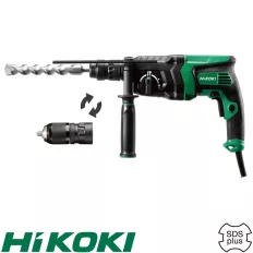   HIKOKI DH26PMC SDS-Plus fúró-vésőkalapács - 830 W (2,9 J) (cserélhető tokmány)