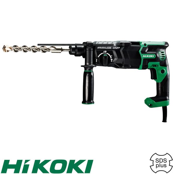 HIKOKI DH28PEC SDS-Plus fúró-vésőkalapács - 900 W (3,4 J) (szénkefementes motor)