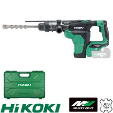   HIKOKI DH36DMA-BASIC SDS-Max akkus fúró-vésőkalapács MULTIVOLT 36V - 8,5J (KOFFER)