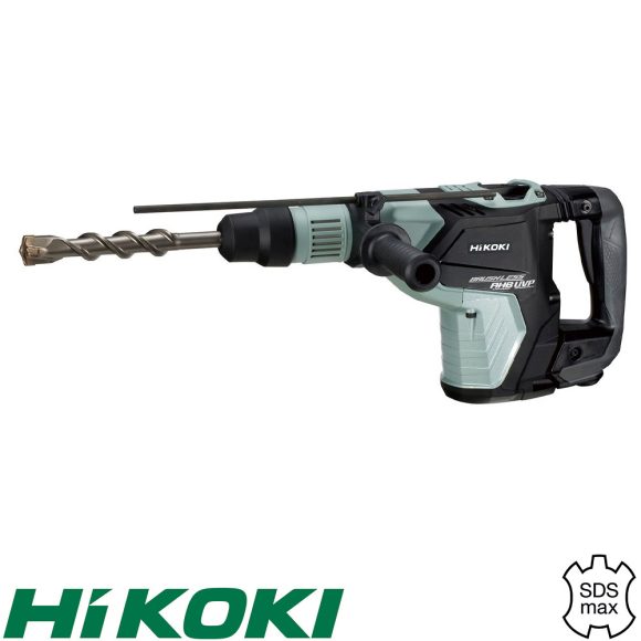 HIKOKI DH40MEY SDS-Max fúró-vésőkalapács - 1150 W (11 J) (szénkefementes motor)