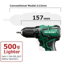 HIKOKI DS18DD-BASIC akkus fúró-csavarozó 18V (2 sebesség, max 55 Nm)