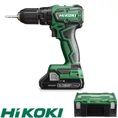  HIKOKI DV18DD-3AH akkus ütvefúró-csavarozó 18V (2 sebesség, max 55 Nm) (Hitbox koffer)