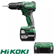   HIKOKI DV18DD-5AH akkus ütvefúró-csavarozó 18V (2 sebesség, max 55 Nm) (Hitbox koffer)