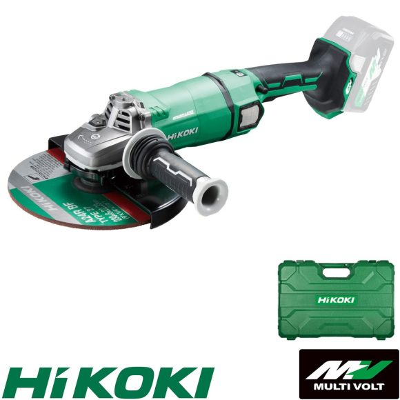 HIKOKI G3623DA-BASIC akkus sarokcsiszoló MULTIVOLT 36V - 230 mm (KOFFER)