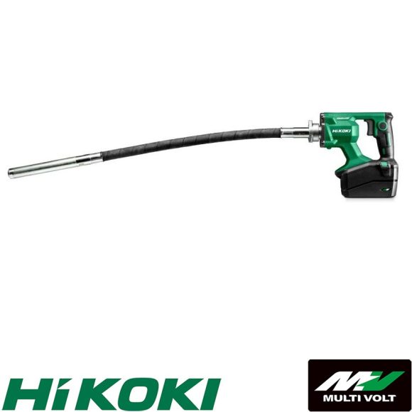 HIKOKI UV3628DA-BASIC akkus betonvibrátor MULTIVOLT 36V, 28mm - 0,82m