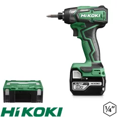   HIKOKI WH18DD-5AH akkus ütvecsavarozó 18V - 1/4" hex (max 140 Nm) (Hitbox koffer)