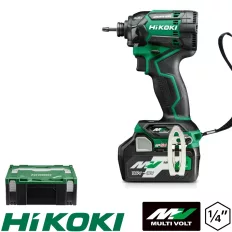   HIKOKI WH36DC akkus ütvecsavarozó MULTIVOLT 36V (max 215 Nm) (Hitbox koffer)