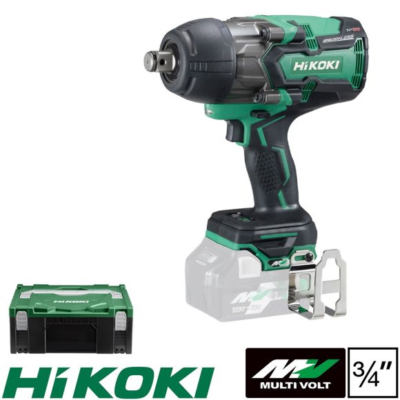 HIKOKI WR36DA-BASIC akkus ütvecsavarozó MULTIVOLT 36V - 3/4" (max 1100 Nm) (Hitbox koffer)