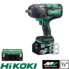   HIKOKI WR36DB akkus ütvecsavarozó MULTIVOLT 36V - 1/2" (max 1050 Nm) (Hitbox koffer)