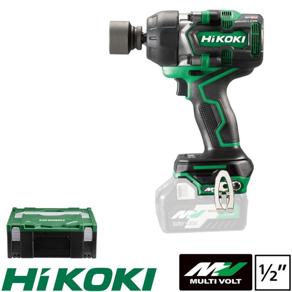 HIKOKI WR36DE-BASIC akkus ütvecsavarozó MULTIVOLT 36V - 1/2" (max 770 Nm) (Hitbox koffer)