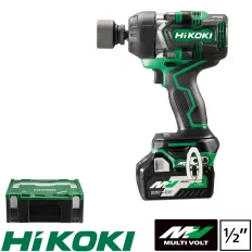   HIKOKI WR36DE akkus ütvecsavarozó MULTIVOLT 36V - 1/2" (max 770 Nm) (Hitbox koffer)