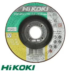   HIKOKI Proline 4100221 csiszolókorong (rozsdamentes acél, acél) (süllyesztett), Ø 115x6.0x22.23 mm