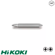  HIKOKI Proline 4100307 kétoldalas bitbehajtó, PH-PZ (1-2-3), 60 mm, 3 darabos (1/4" bit befogás)