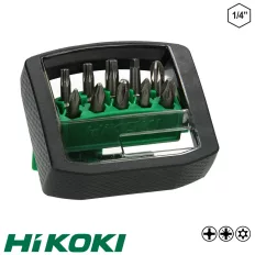   HIKOKI Proline 4100311 bitbehajtó készlet, 11 darabos (1/4" bit befogás)