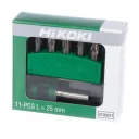 HIKOKI Proline 4100311 bitbehajtó készlet, 11 darabos (1/4" bit befogás)