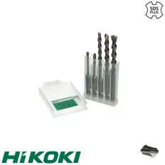   HIKOKI Proline Basic 4100840 SDS-PLUS TCT 2-élű fúrószár készlet, 5 darabos