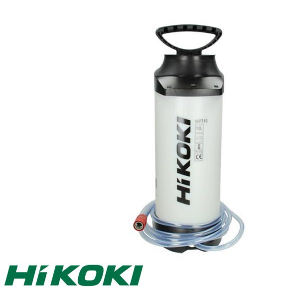 HIKOKI Proline 712630 túlnyomásos hűtővíz-adagoló tartály, 10 L, 3 bar