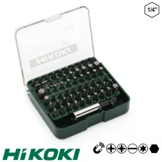   HIKOKI Proline 715000 bitbehajtó készlet, 61 darabos (1/4" bit befogás)