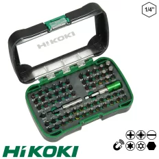   HIKOKI Proline 750364 bitbehajtó készlet, 60 darabos (1/4" bit befogás)