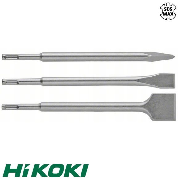 HIKOKI Proline 751035 vésőszár készlet, 3 darabos (SDS-MAX)