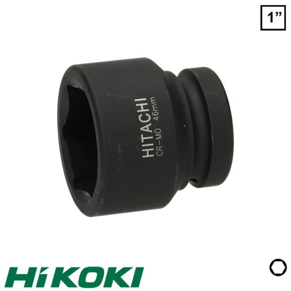 HIKOKI Proline 751460 dugókulcs, 46 mm (hatlapú) (1" négyzet befogás)