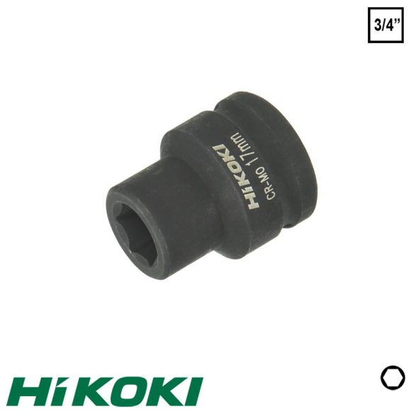 HIKOKI Proline 751909 dugókulcs, 26 mm (hatlapú) (3/4"  négyzet befogás)