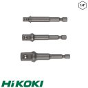 HIKOKI Proline 751970 adapter készlet, 3 darabos (1/4" bit befogás)