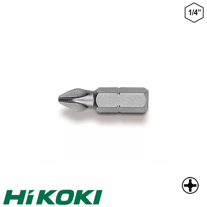 HIKOKI Proline 752252 bitbehajtó, PH1x25 mm, 3 darabos (1/4&