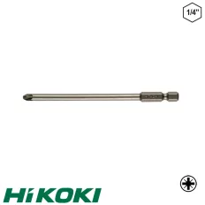   HIKOKI Proline 752288 bitbehajtó (extra hosszított), PZ2x109 mm, 2 darabos (1/4" bit befogás)