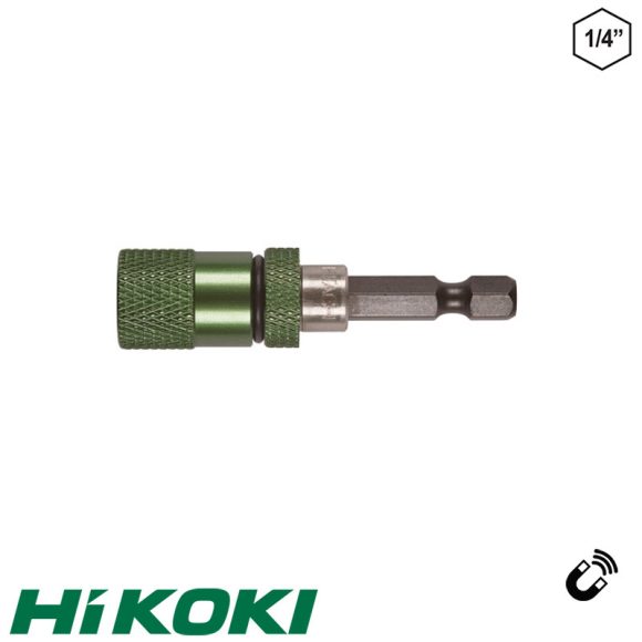 HIKOKI Proline 752390 mágneses bittartó szár (mélységhatárolóval) (1/4" bit befogás)