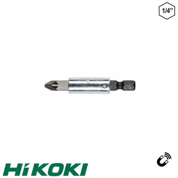 HIKOKI Proline 752398 mágneses bittartó szár, PZ2 bittel (1/4" bit befogás)