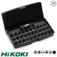   HIKOKI Proline 753000 bitbehajtó készlet, 31 darabos (1/4" bit befogás)