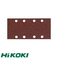   HIKOKI Proline 753021 tépőzáras csiszolópapír (fa-fém) (rezgőcsiszolóhoz), 93x185 mm, P40, 10 darabos