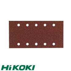  HIKOKI Proline 753061 tépőzáras csiszolópapír (fa-fém) (rezgőcsiszolóhoz), 115x230 mm, P40, 10 darabos