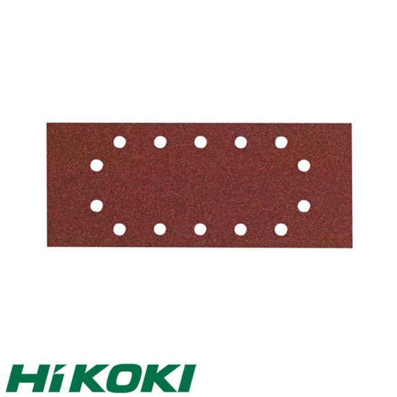 HIKOKI Proline 753079 Clip-on csiszolópapír (fa-fém) (rezgőcsiszolóhoz), 115x280 mm, P320, 10 darabos