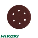 HIKOKI Proline 753111 tépőzáras csiszolópapír (fa-fém) (excentercsiszolóhoz), Ø 150 mm, P40, 10 darabos