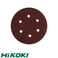   HIKOKI Proline 753111 tépőzáras csiszolópapír (fa-fém) (excentercsiszolóhoz), Ø 150 mm, P40, 10 darabos