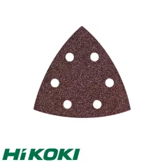   HIKOKI Proline 753401 tépőzáras csiszolópapír (fa-fém) (deltacsiszolóhoz), 94x94 mm, P40, 10 darabos