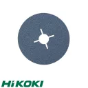 HIKOKI Proline 753509 fiber csiszolótárcsa (P120) (rozsdamentes acél, acél), Ø 115 mm