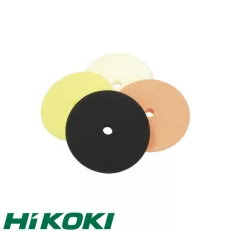   HIKOKI Proline 753843 csiszoló habszivacskorong, tépőzáras - közepes (sárga), Ø 160x16 mm