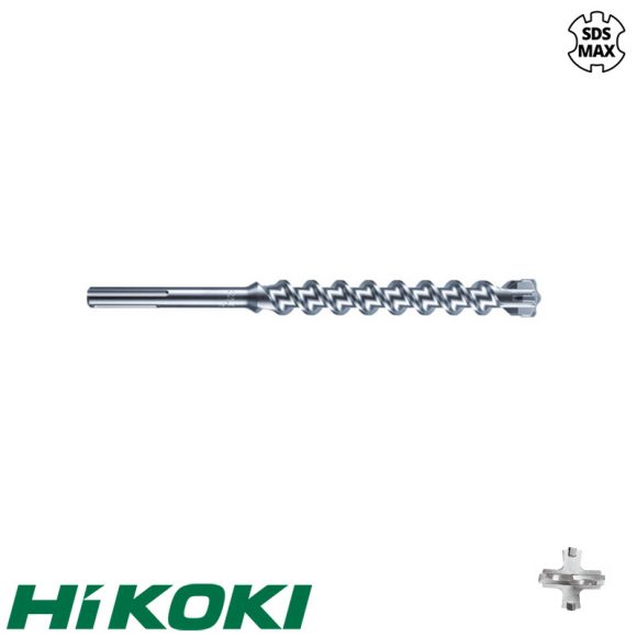 HIKOKI Proline 754354 SDS-MAX TCT 4-élű fúrószár (karbidhegy), 18x740 mm