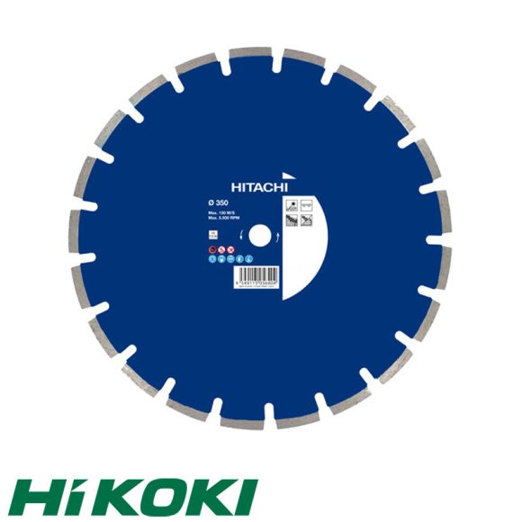 HIKOKI Proline 773013 univerzális gyémánttárcsa (építőanyagok) (szegmentált), Ø 300 mm (25,4 mm furat)