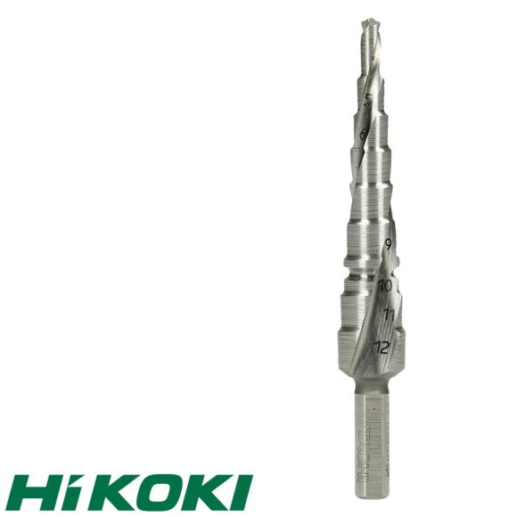 HIKOKI Proline 780106 HSS lépcsős fémfúró, Ø 4-12 mm